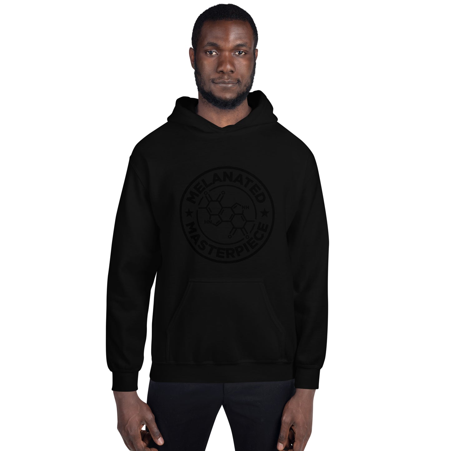 Melanated Mastepiece Men's Hoodie