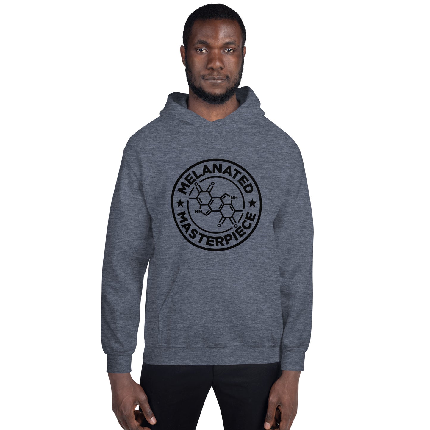 Melanated Mastepiece Men's Hoodie