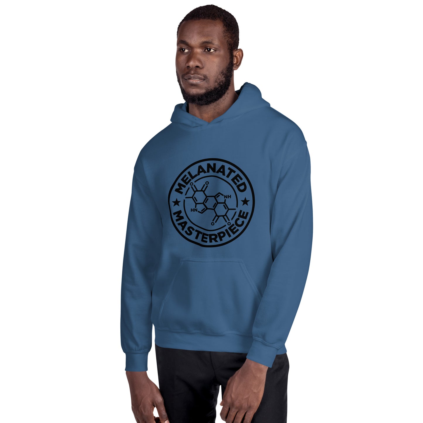 Melanated Mastepiece Men's Hoodie