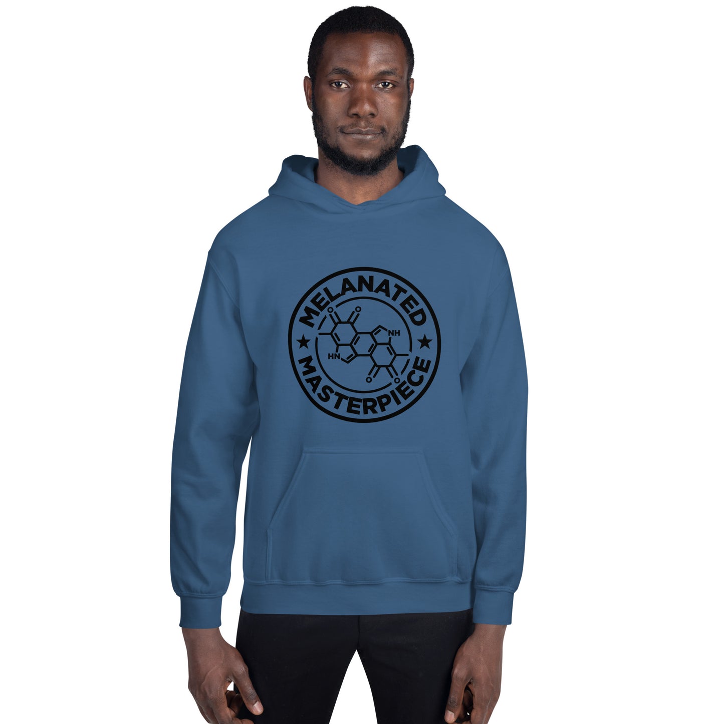 Melanated Mastepiece Men's Hoodie