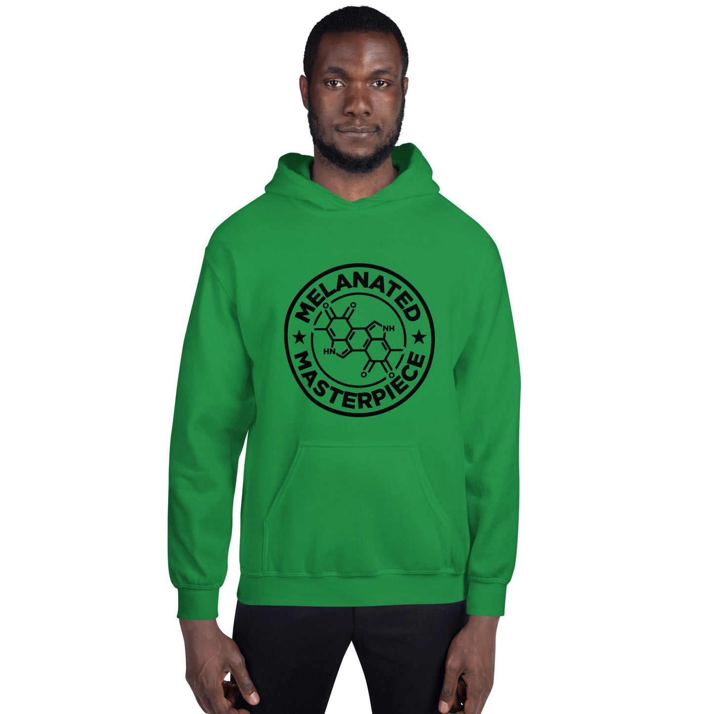 Melanated Mastepiece Men's Hoodie