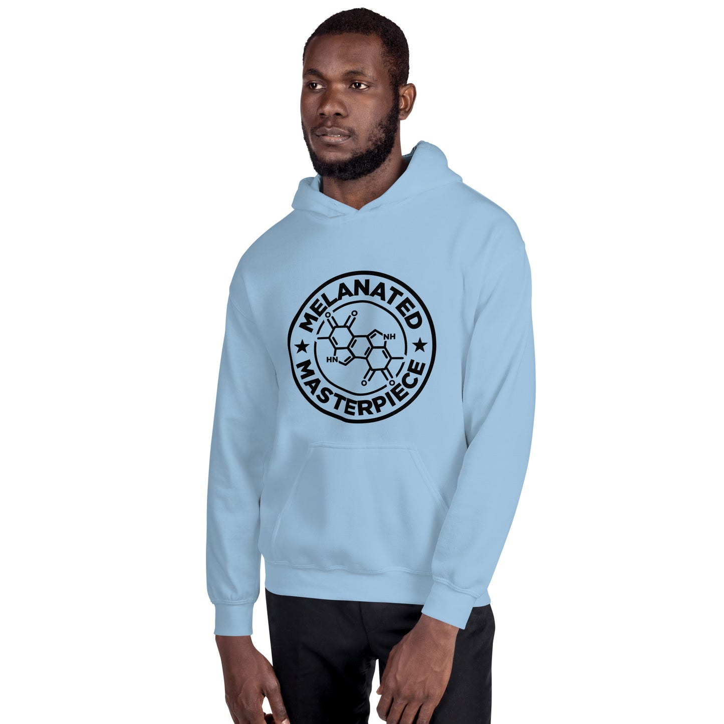 Melanated Mastepiece Men's Hoodie