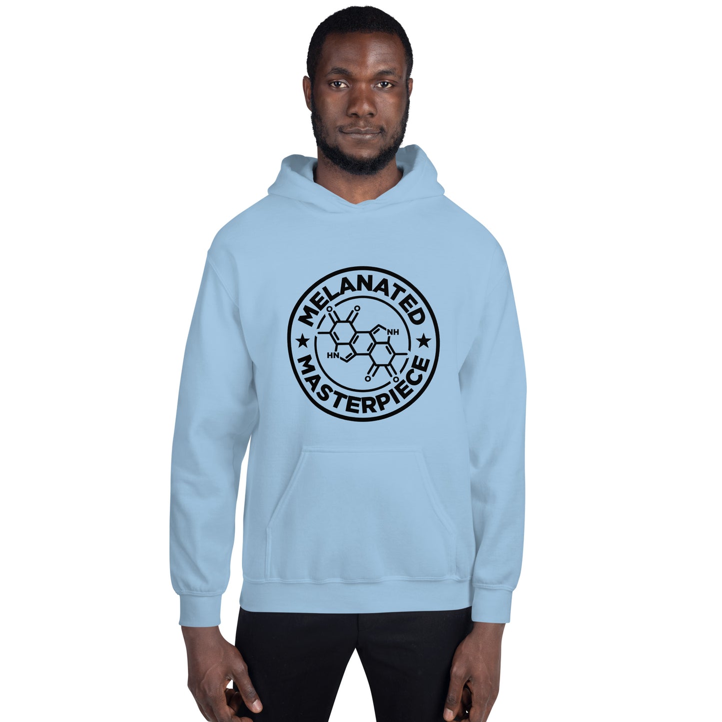 Melanated Mastepiece Men's Hoodie