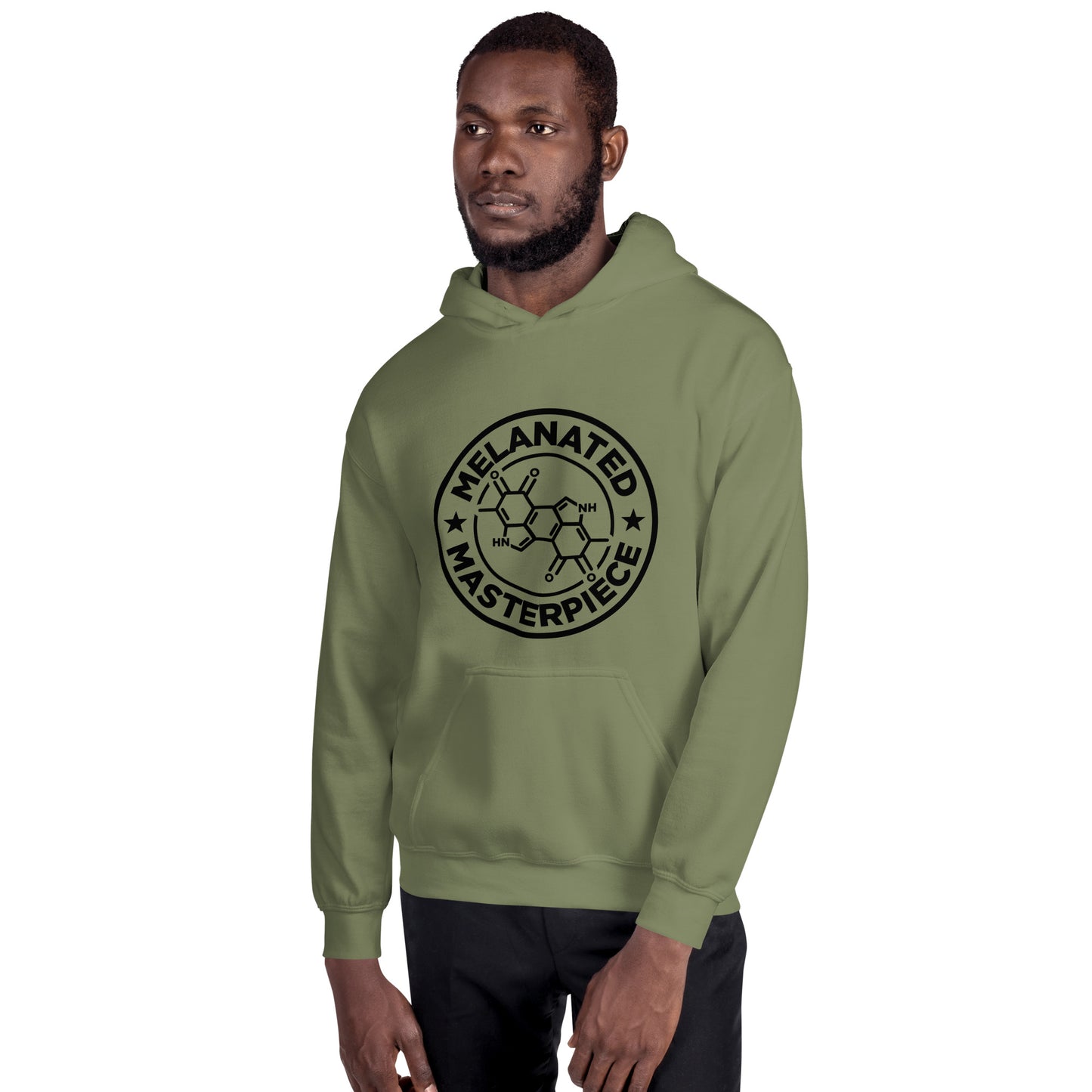 Melanated Mastepiece Men's Hoodie