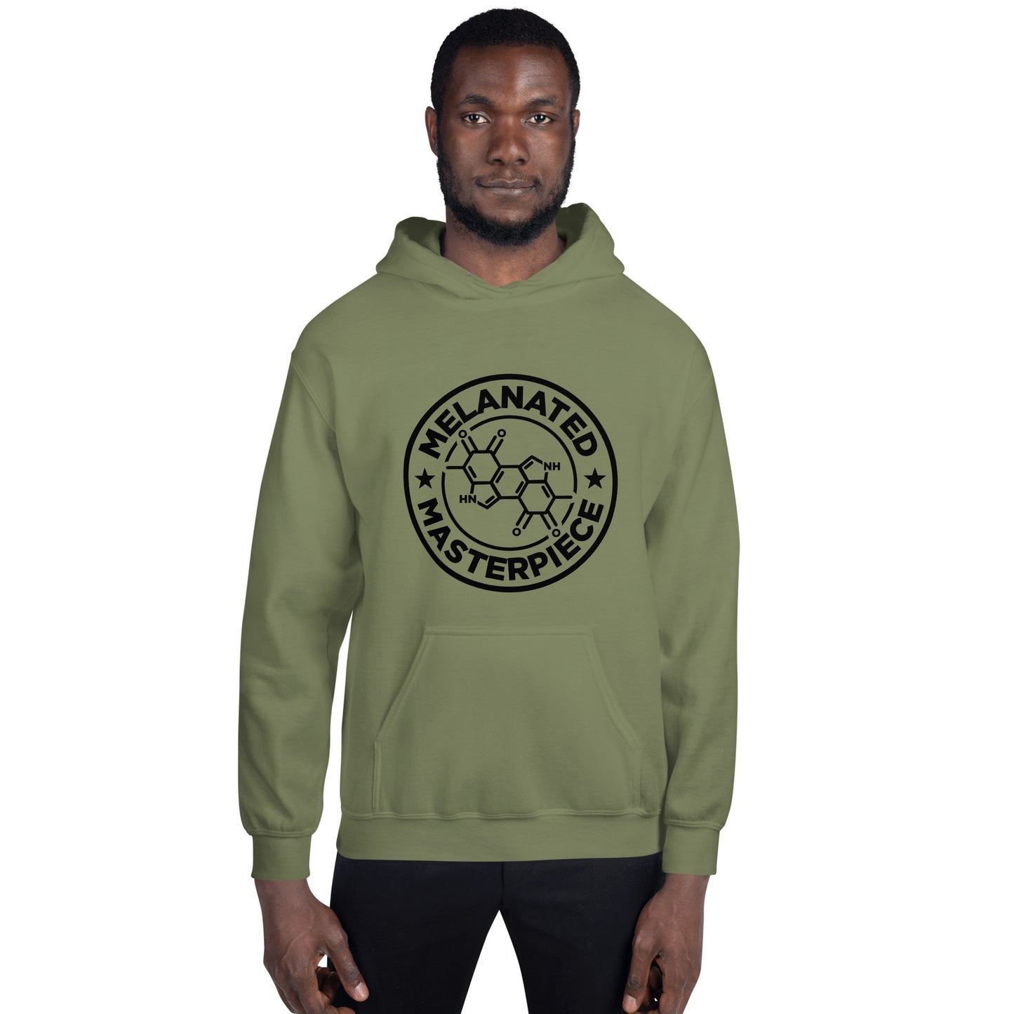 Melanated Mastepiece Men's Hoodie