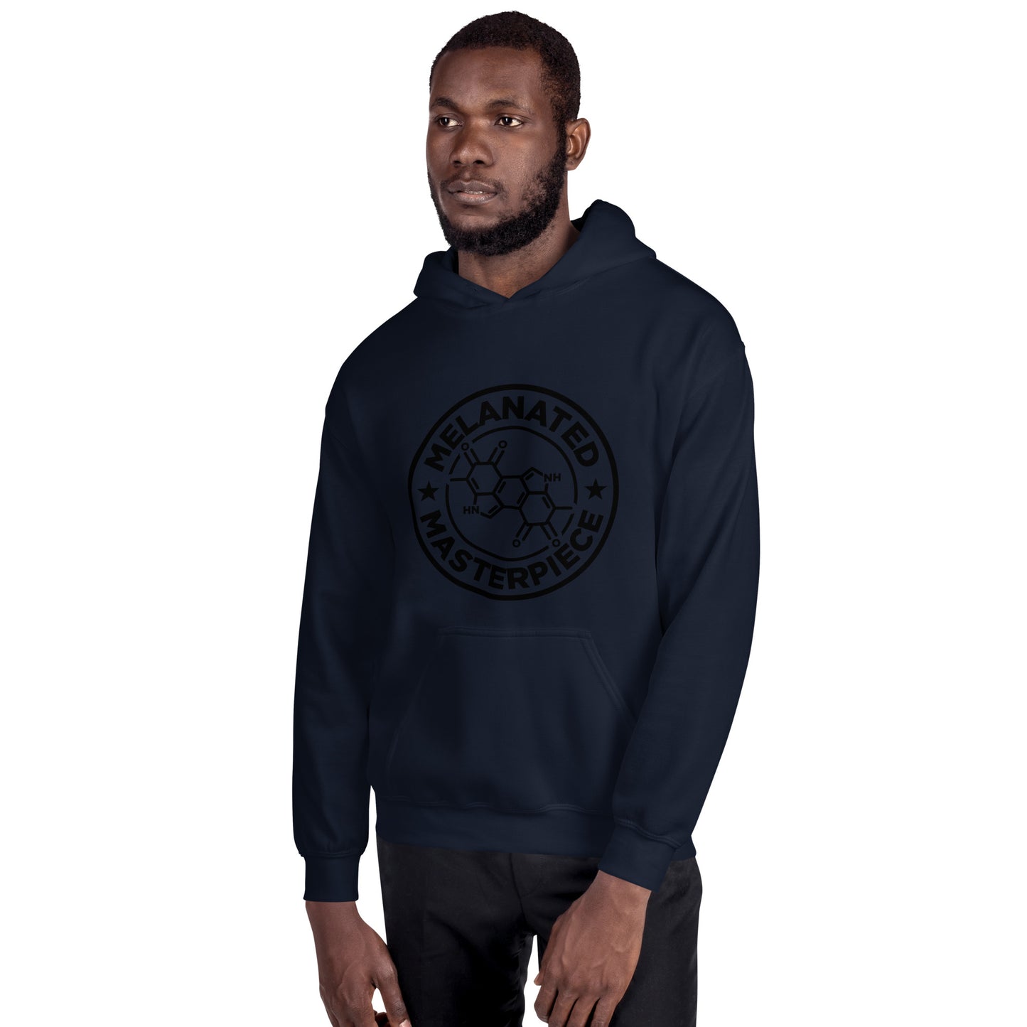 Melanated Mastepiece Men's Hoodie