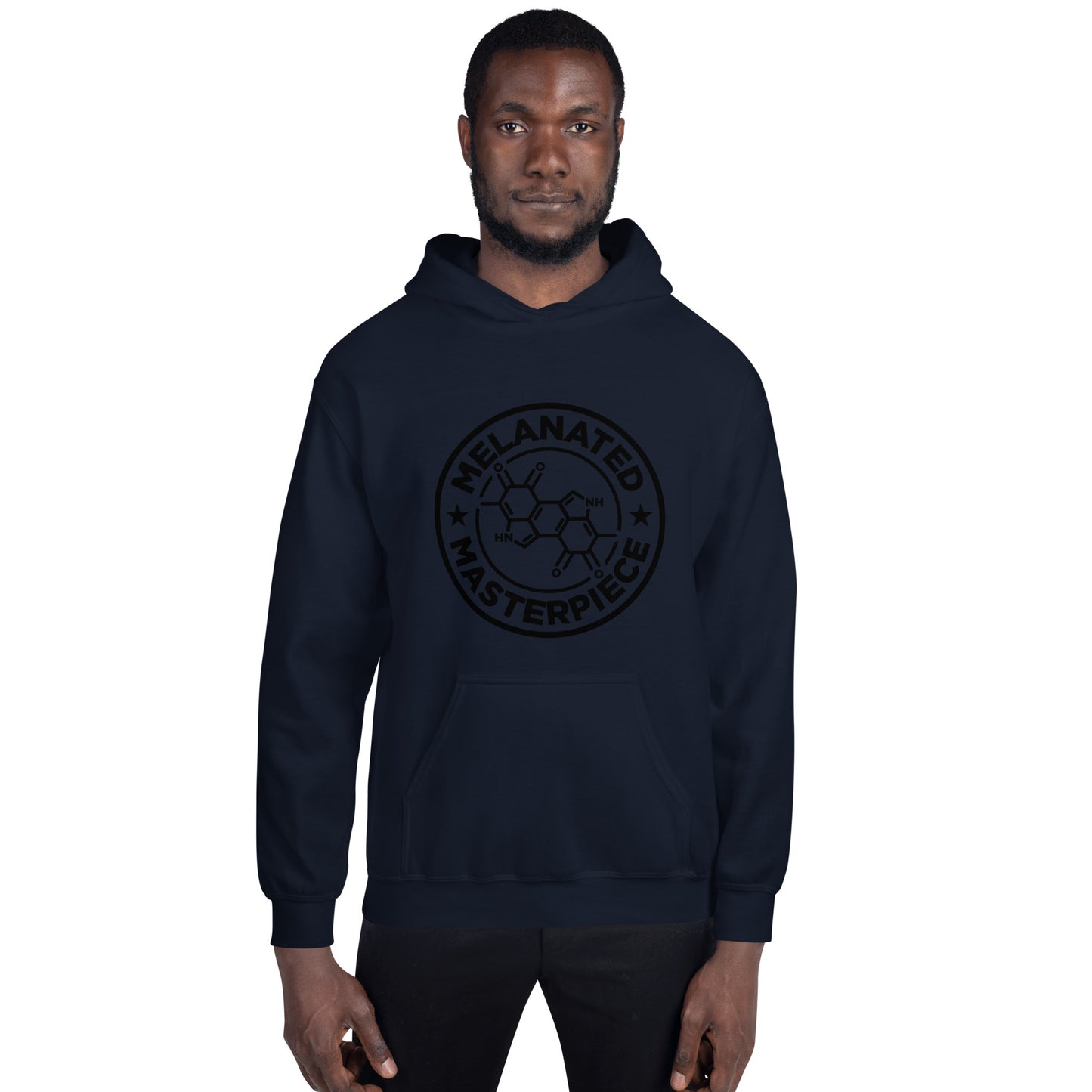 Melanated Mastepiece Men's Hoodie