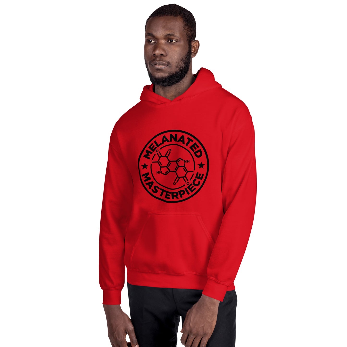 Melanated Mastepiece Men's Hoodie