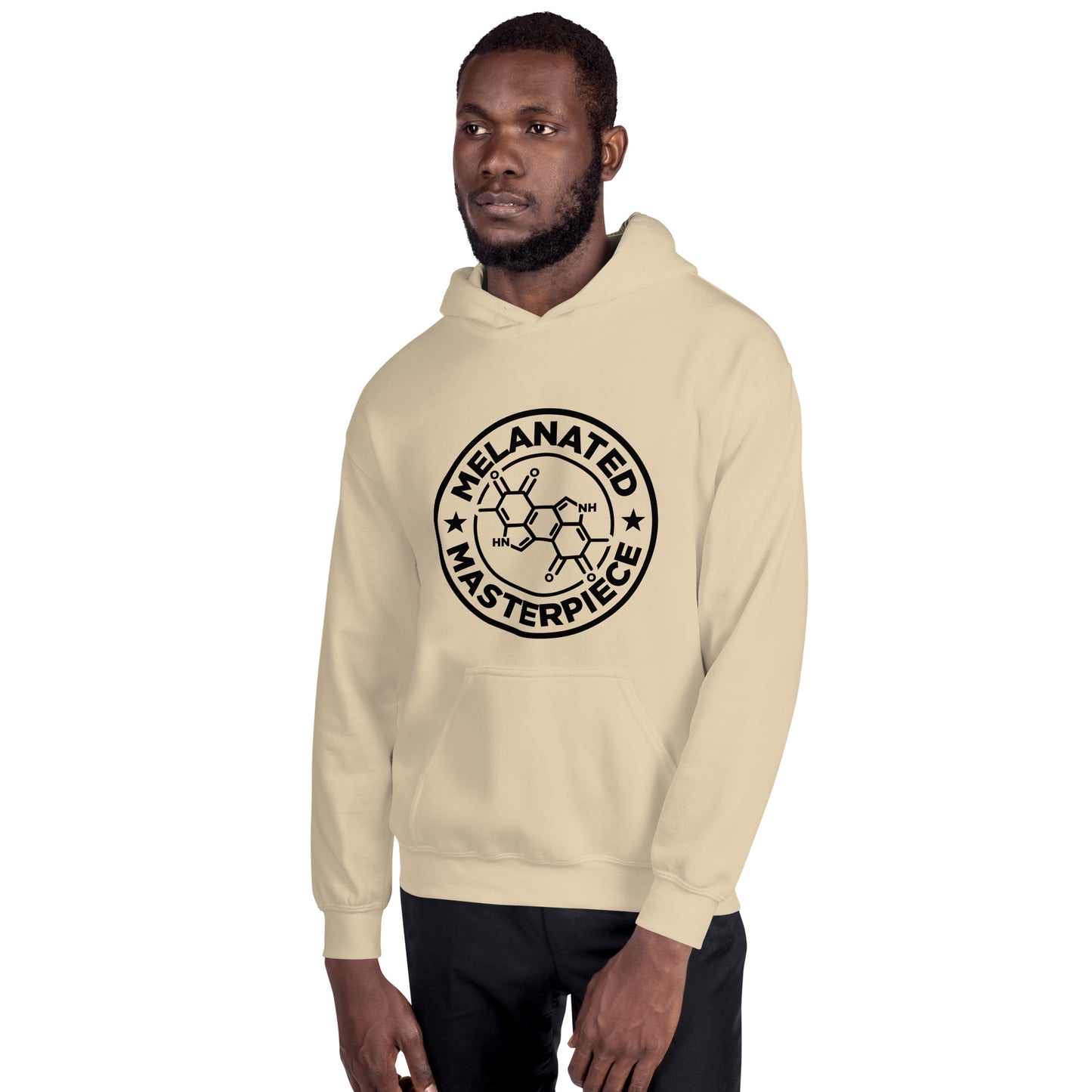 Melanated Mastepiece Men's Hoodie