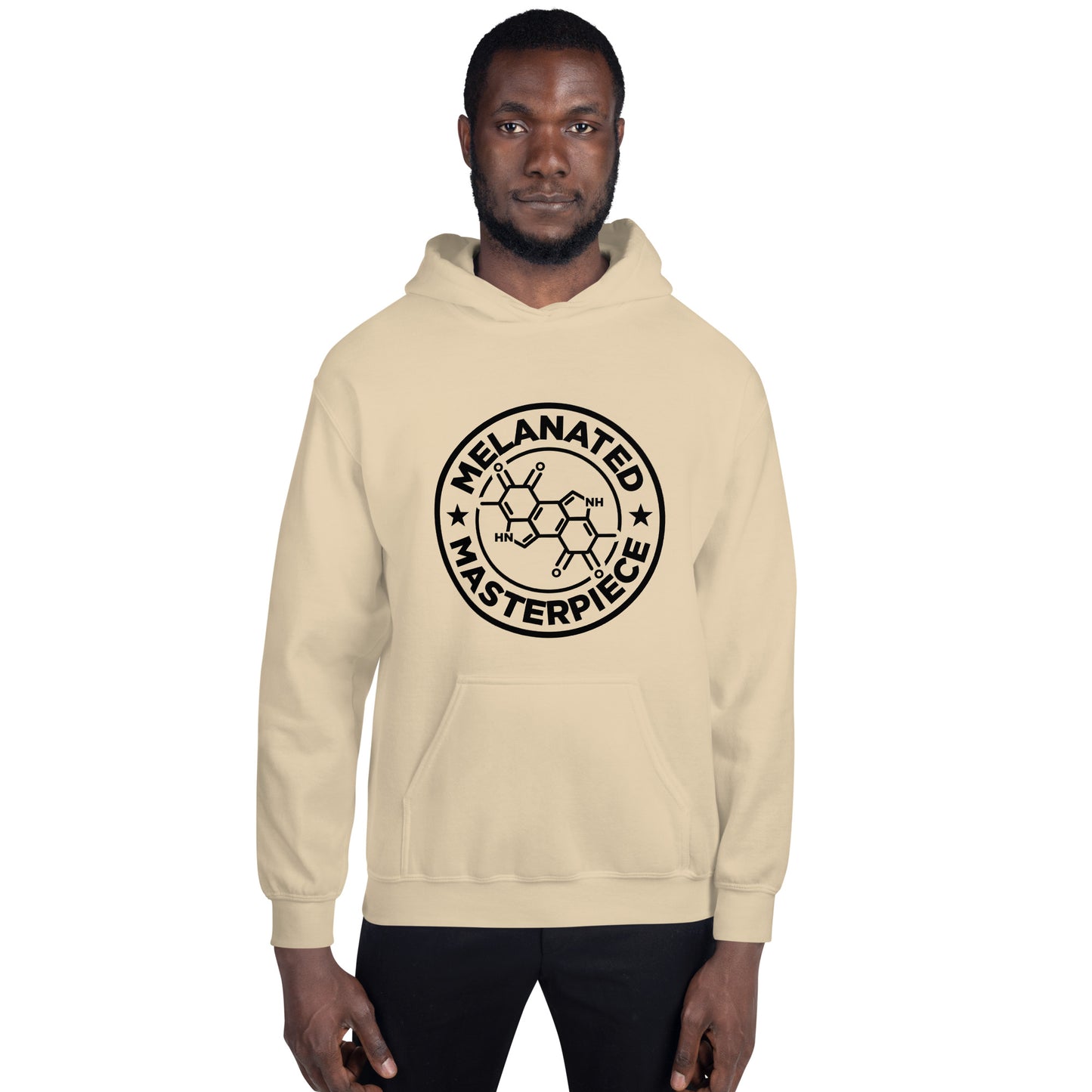 Melanated Mastepiece Men's Hoodie