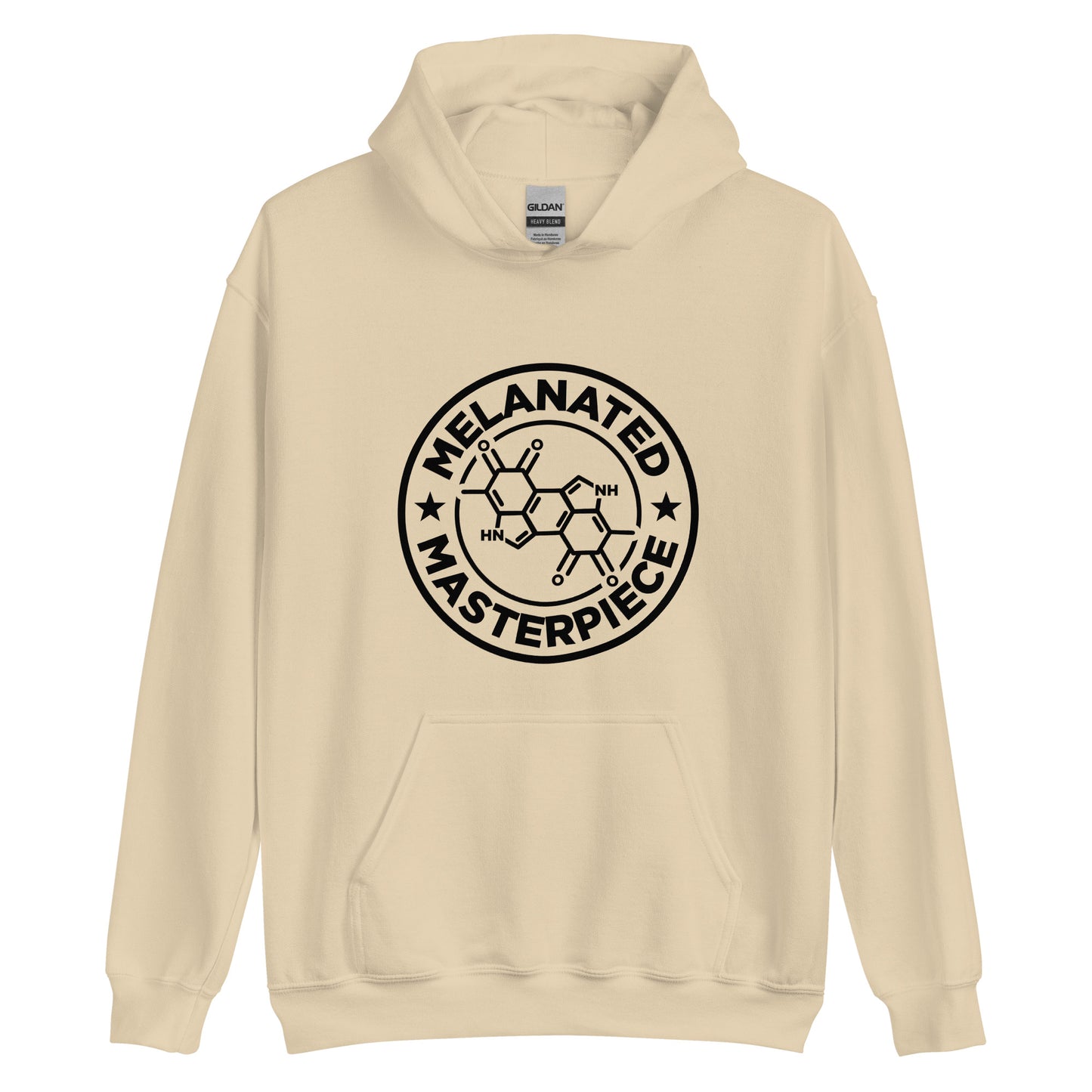 Melanated Masterpiece Men's Hoodie