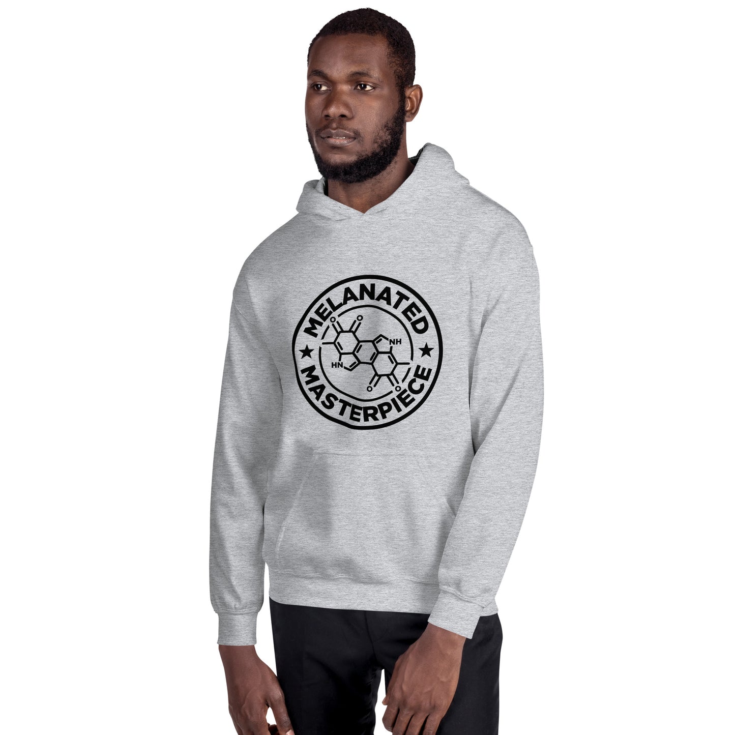 Melanated Mastepiece Men's Hoodie