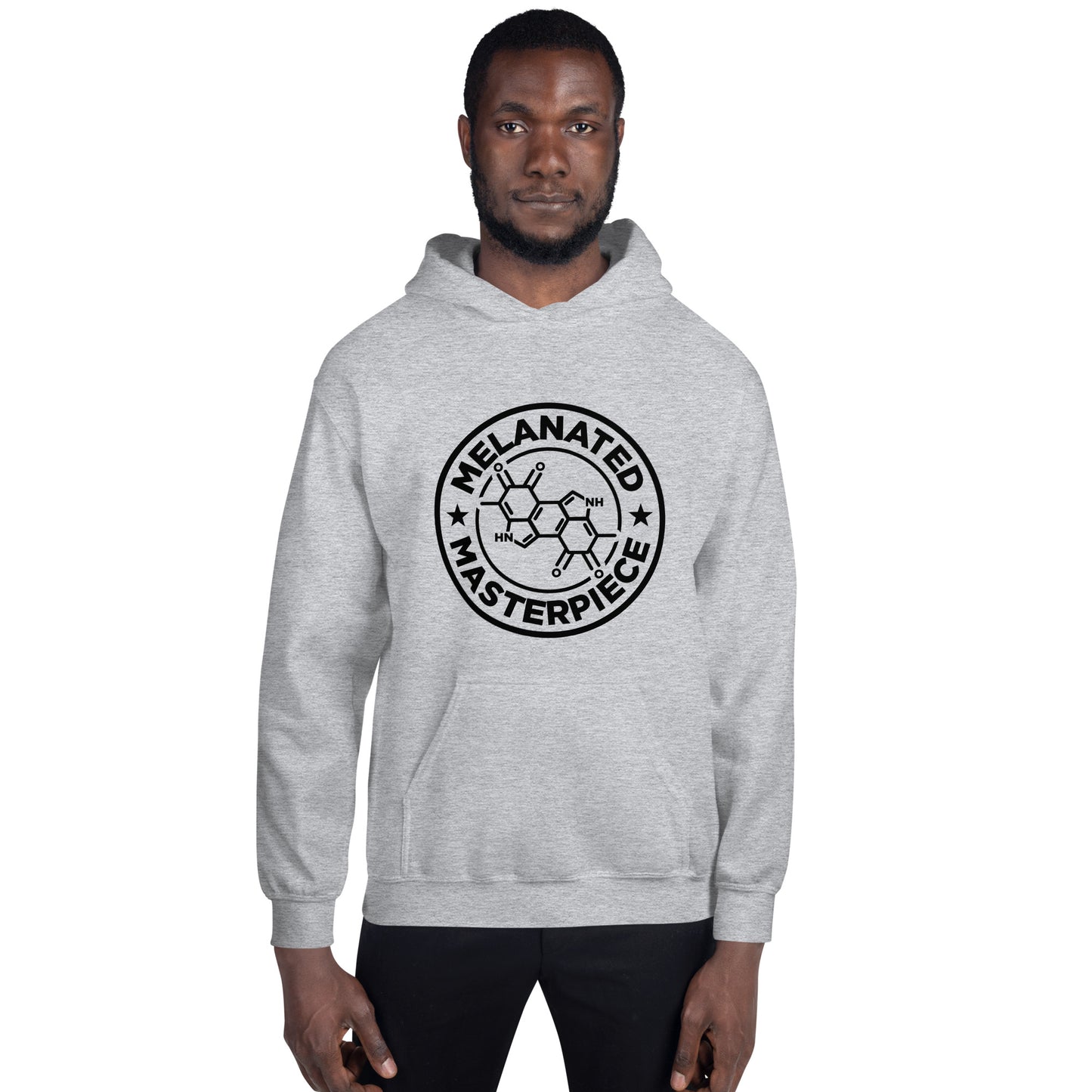 Melanated Mastepiece Men's Hoodie