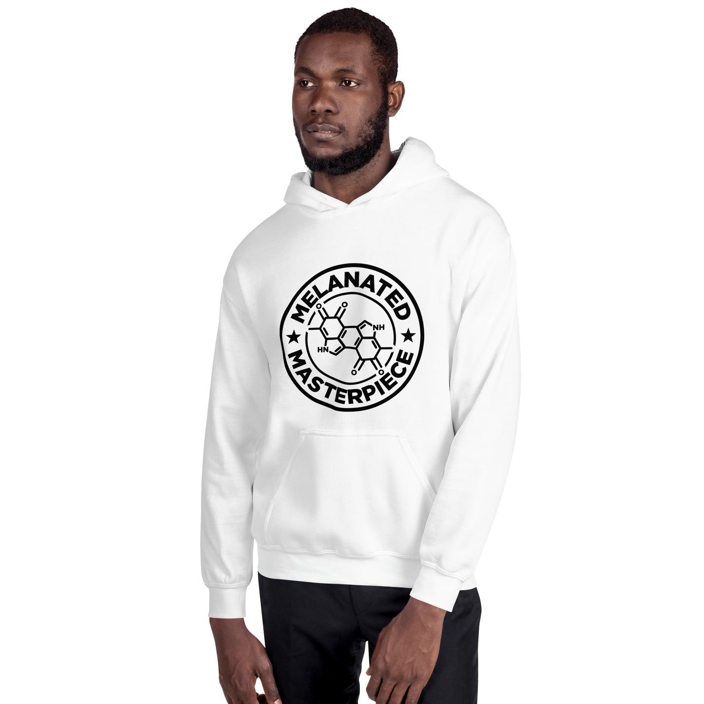 Melanated Mastepiece Men's Hoodie