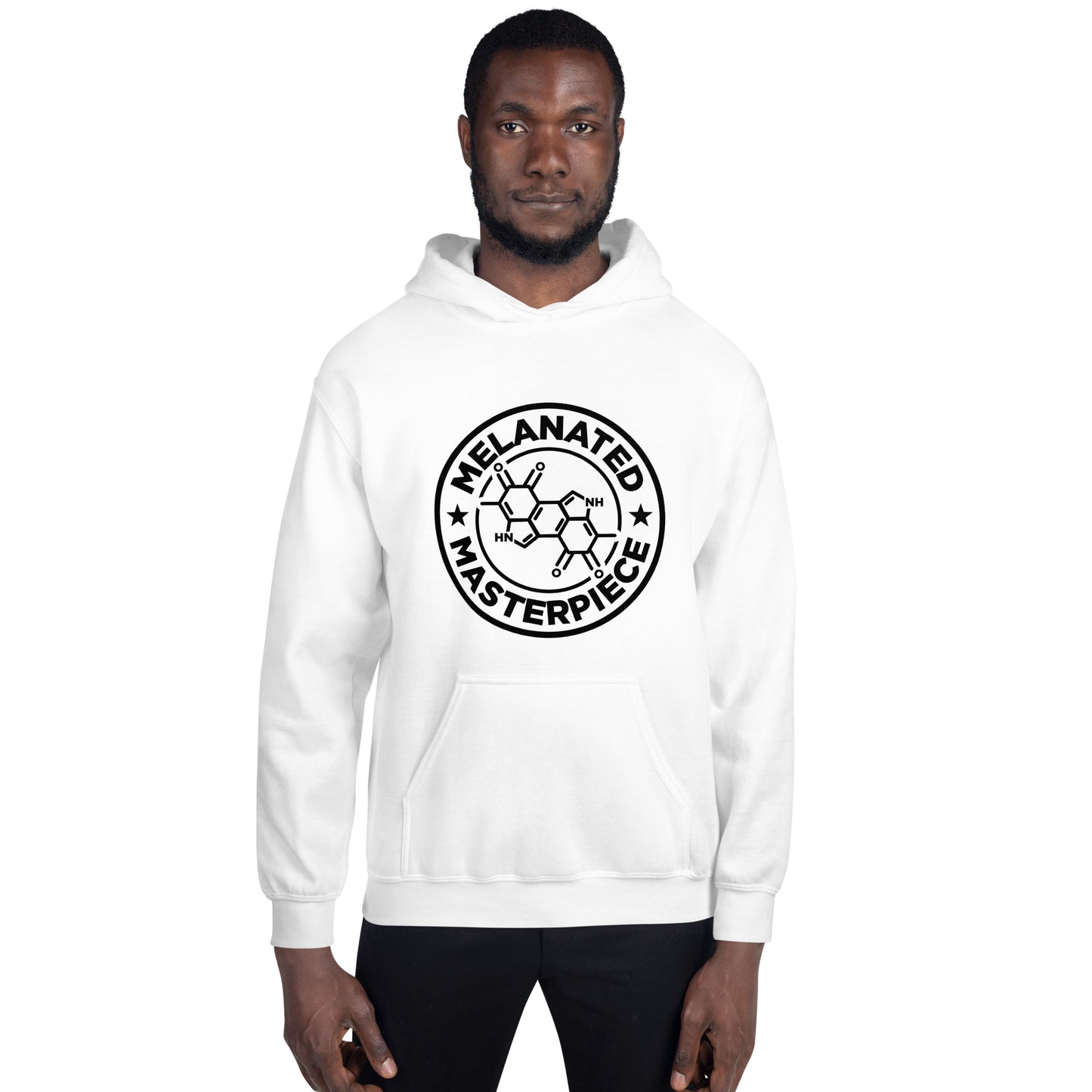 Melanated Mastepiece Men's Hoodie