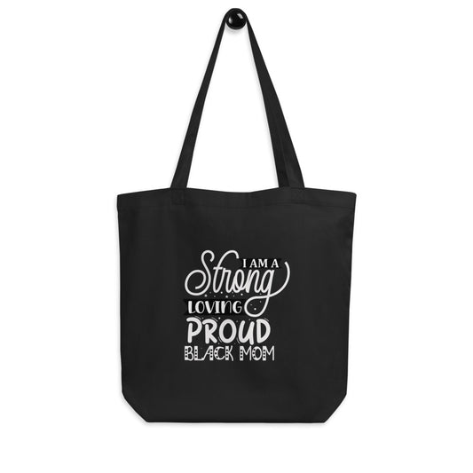 BLACK MOM Eco Tote Bag