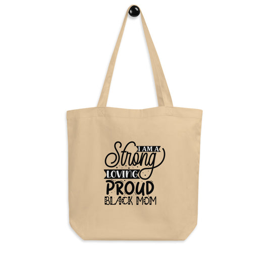 BLACK MOM Eco Tote Bag