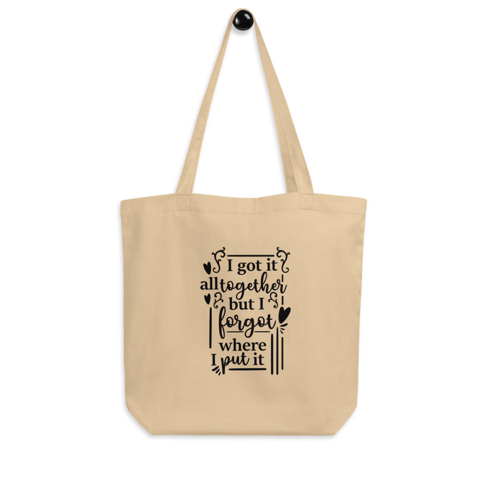 FORGOT Eco Tote Bag