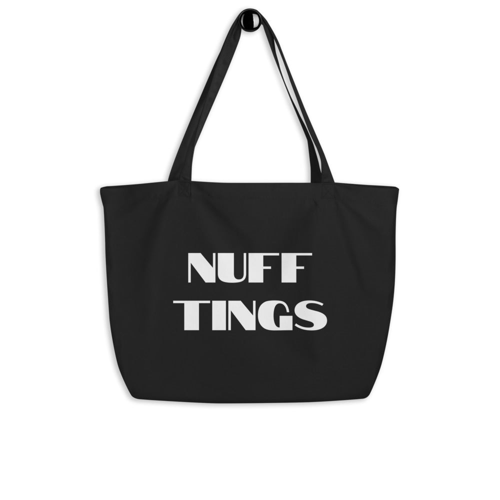 Large organic tote bag