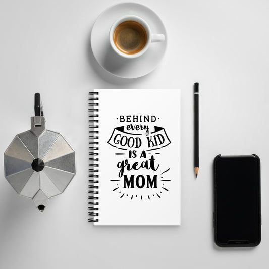 GOOD MOM Spiral notebook