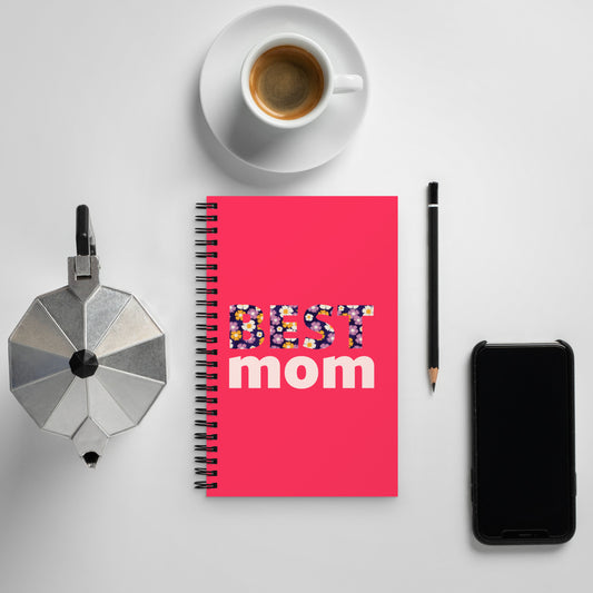 BEST MOM Spiral notebook