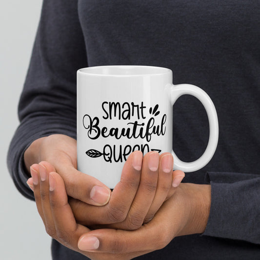 SMART BEAUTIFUL QUEEN mug