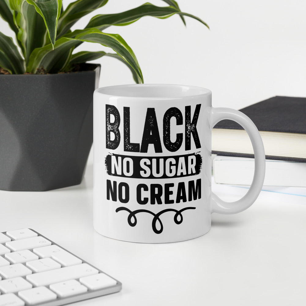 BLACK NO CREAM mug