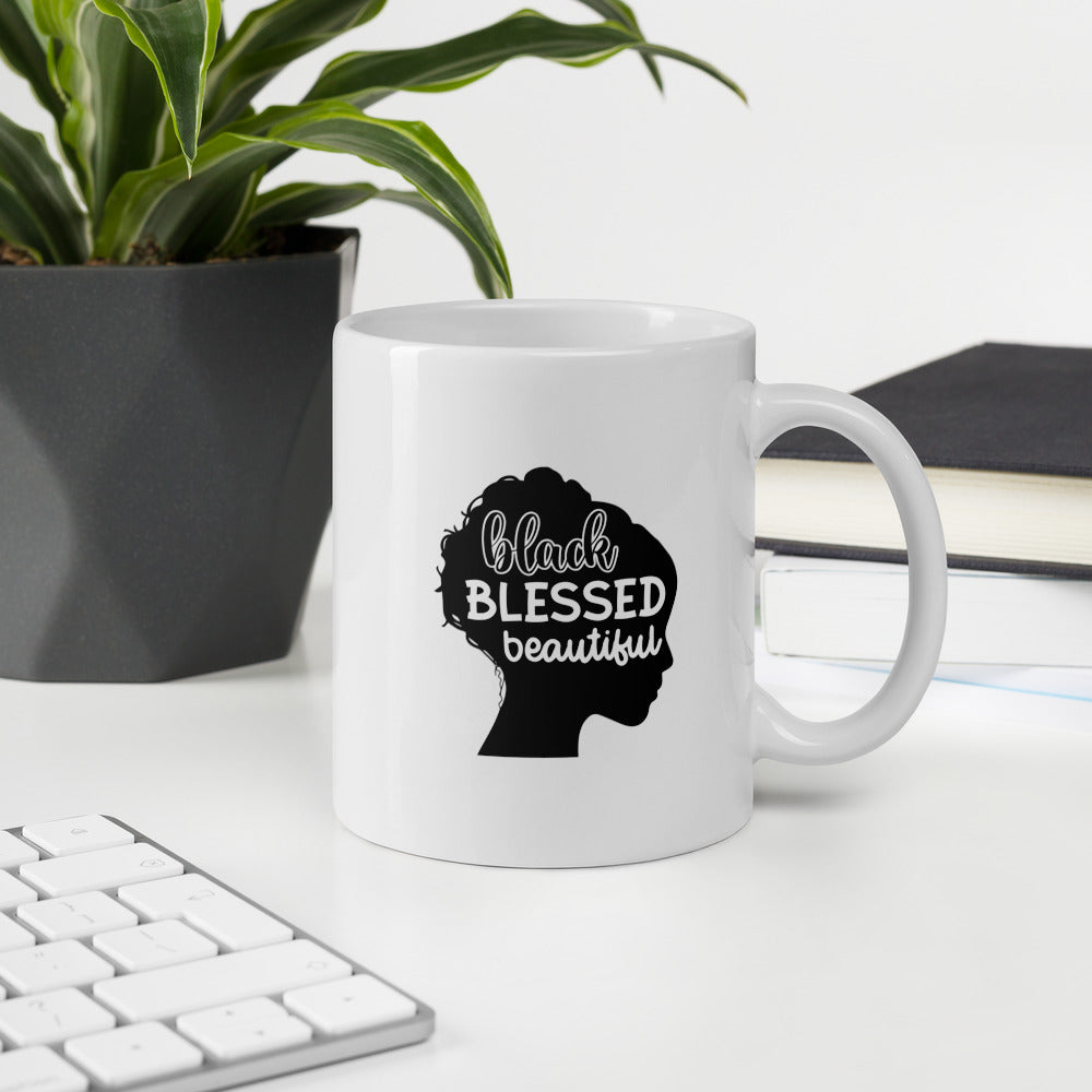 BLESSED mug