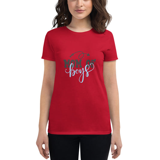 MOM OF BOYS t-shirt